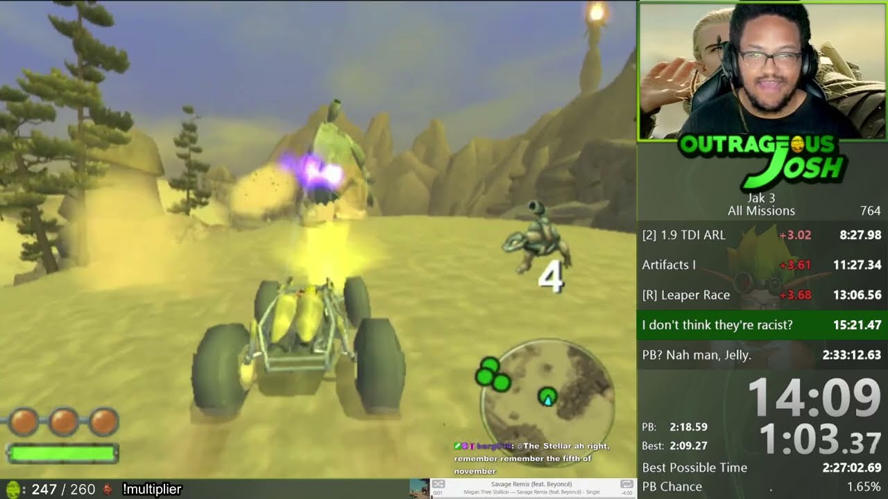 Jak 3 All Missions Speedrun in 2:32:13!!! (WR)