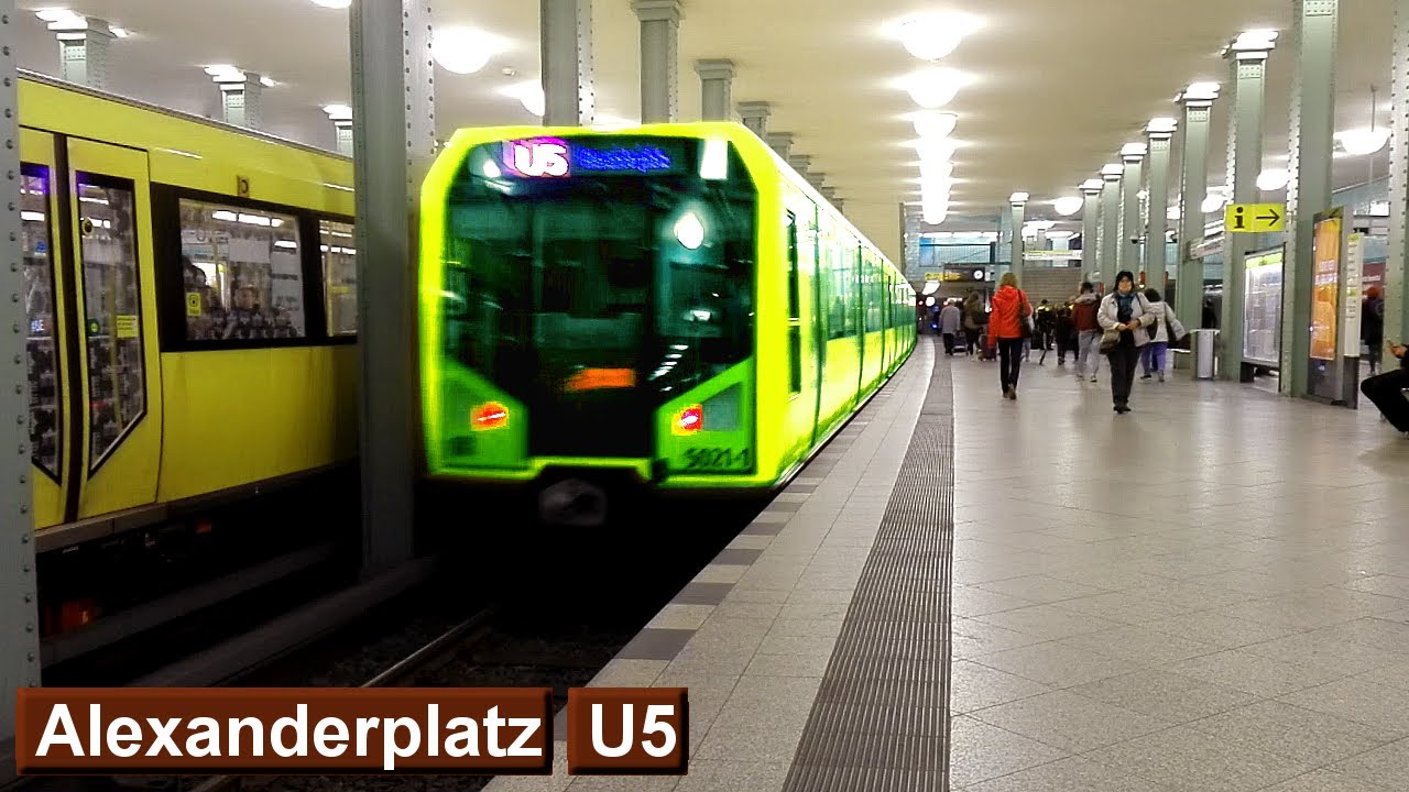Alexanderplatz U5 : Берлинский метрополитен ( BVG H )