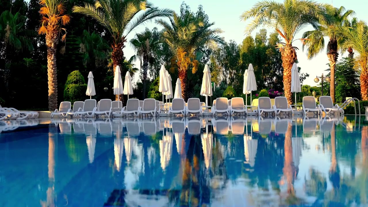 Recline to Resort Poolside Vibrations (Relax, Sleep, Eat, Entertainment, Naptime, Rest, Study, Calm)