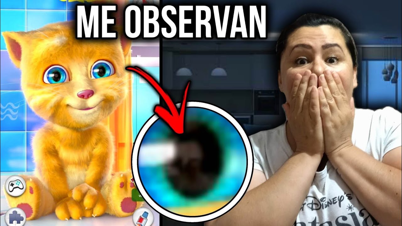 UNA PERSONA TE *ESPIA* EN *TALKING GINGER*😱NOSOTROS LO VIMOS TENGAN MUCHO CUIDADO SI LA DESCARGAN!
