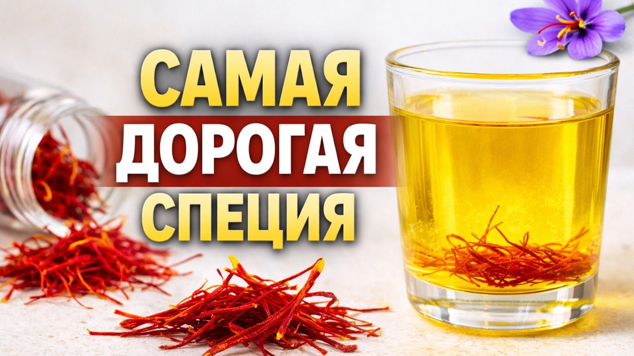 ШАФРАН — самая дорогая специя в мире | Польза и рецепты