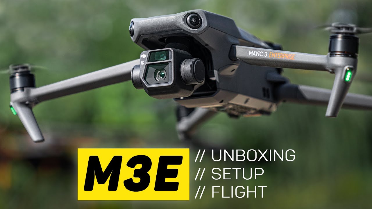 Распаковка, настройка и полный полет DJI Mavic 3 Enterprise!