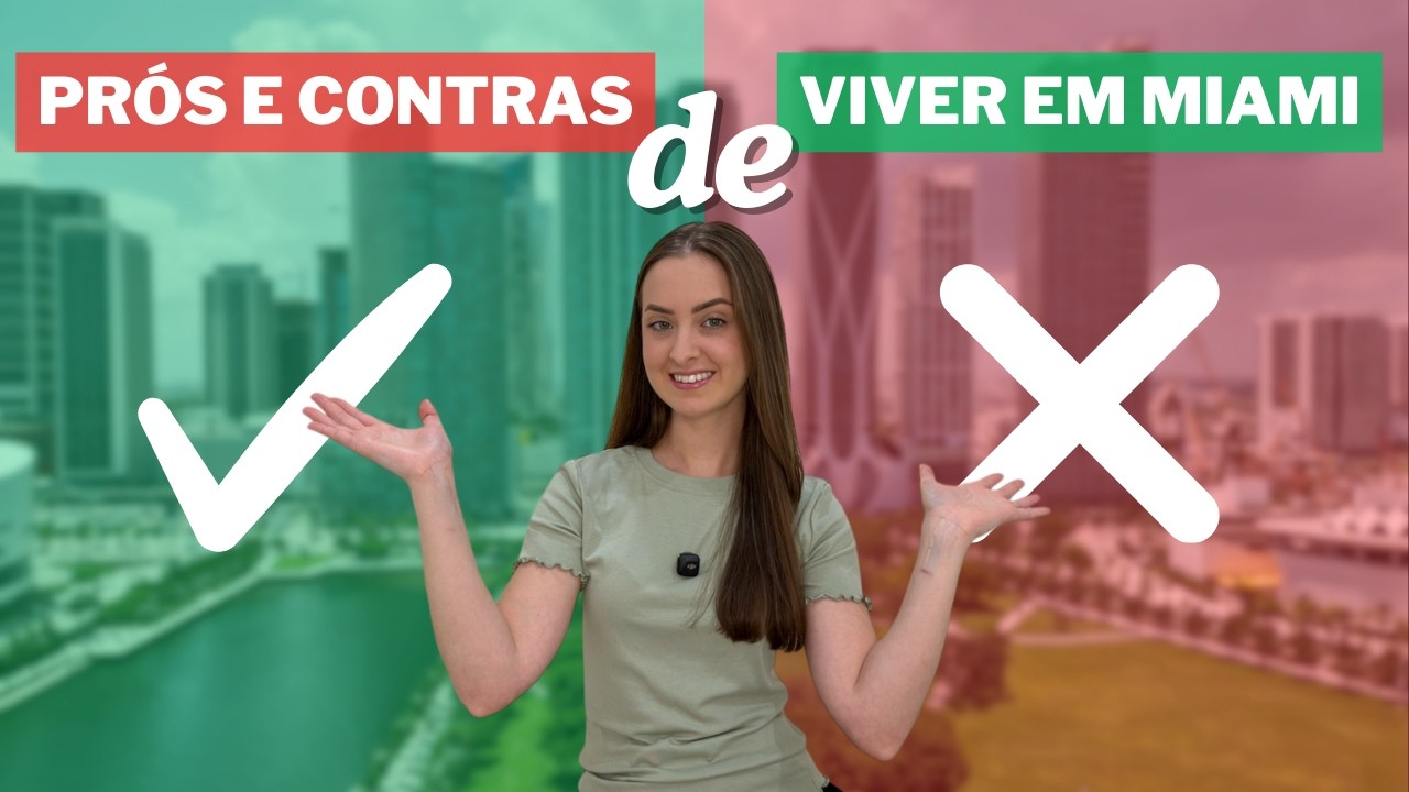 Prós e contras de morar em Miami | Miami é só glamour? Minha experiência