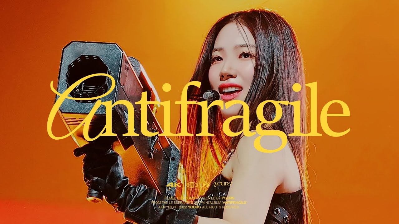 [4K] 221126 LE SSERAFIM KAZUHA THE HYDRA+ANTIFRAGILE 2022 MMA fancam 르세라핌 카즈하 멜론뮤직어워드 직캠