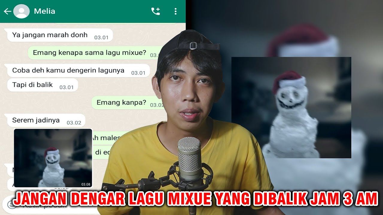 JANGAN DENGAR LAGU MIXUE YANG DI BALIK JAM 3 AM 😱 | CHAT HISTORY HORROR INDONESIA