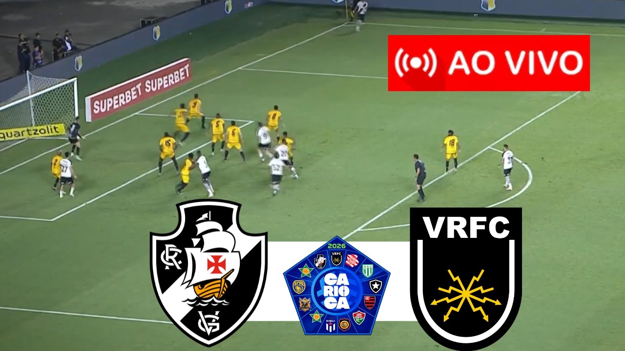 VASCO x VOLTA REDONDA AO VIVO I CAMPEONATO CARIOCA 2026 I JOGO AO VIVO