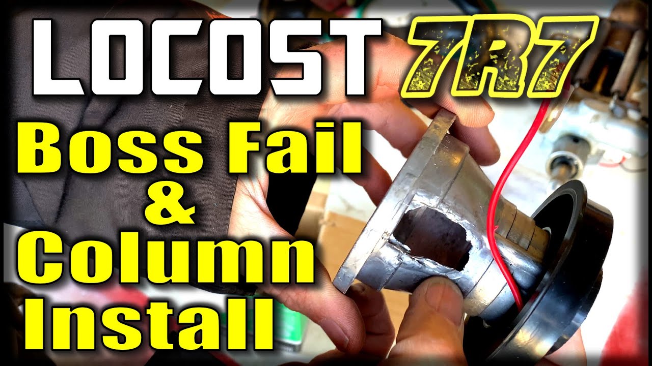 Steering Boss And Column Install On My Locost 7R7 Kit car