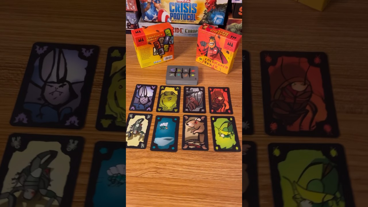 Squash your friends with your poker face #boardgames #gamenight #partygames #cardgame