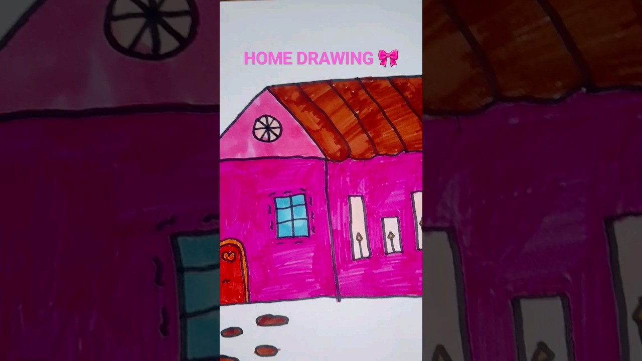 home drawing 🎀🎊#meeqat #art #diy #pinkvenom #blackpink