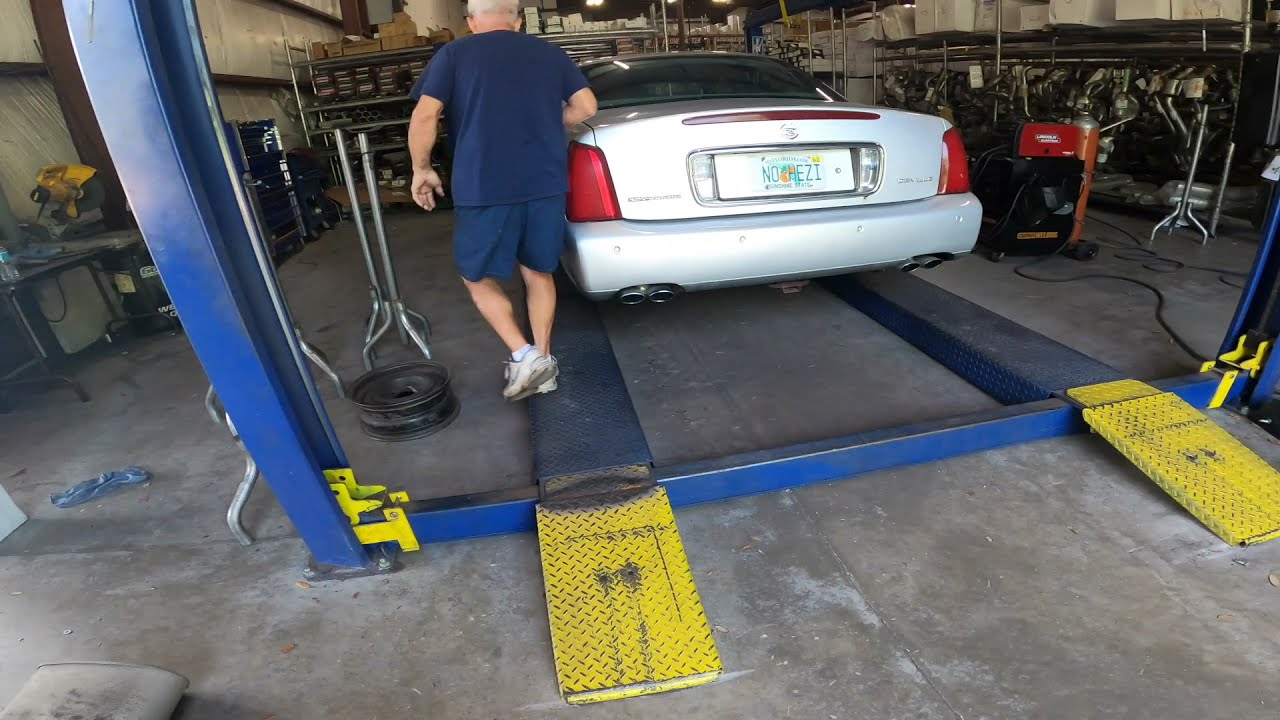 cadillac deville 2003 muffler delete!