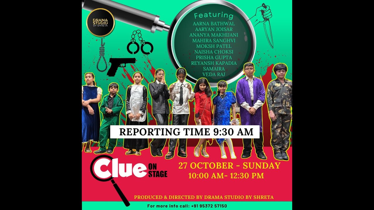 Clue On Stage! 🎭