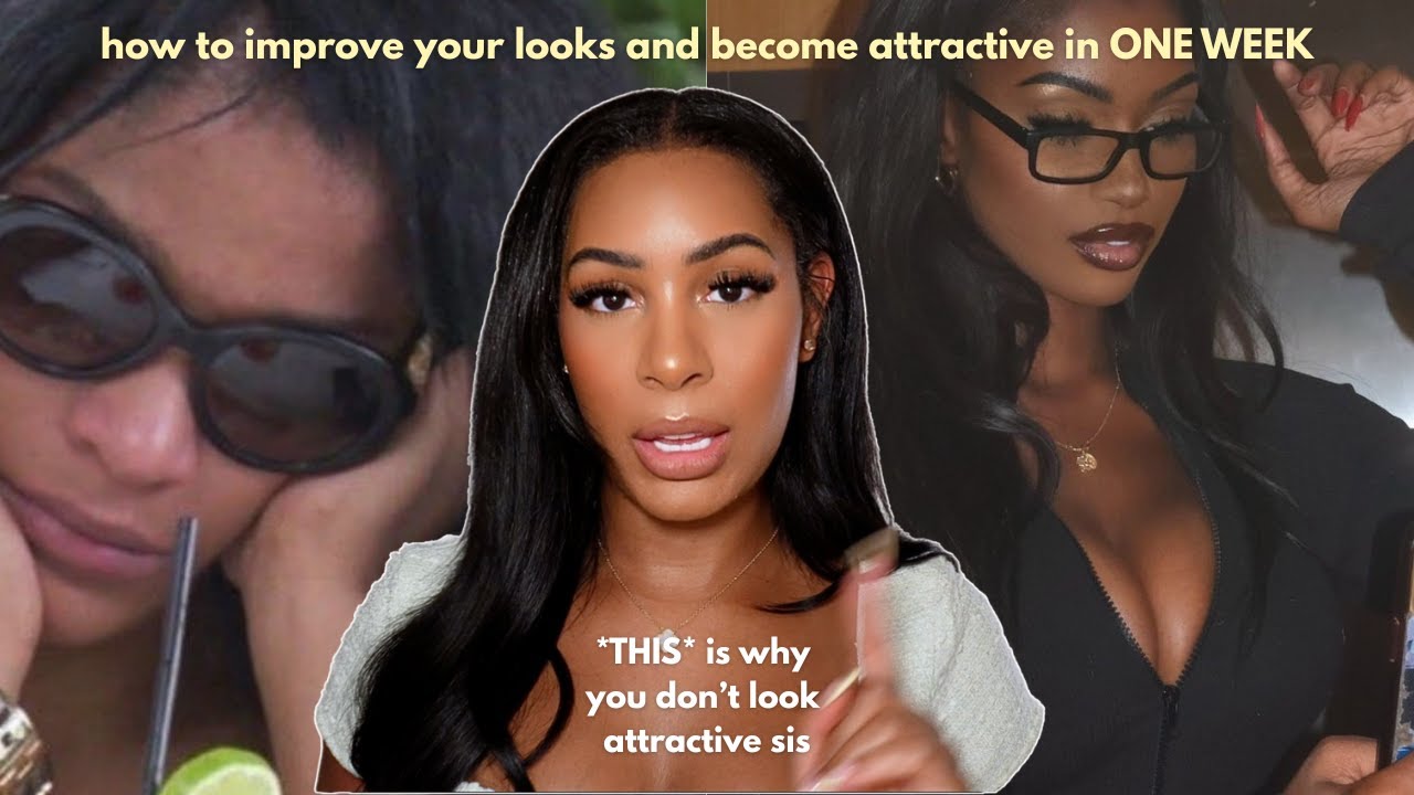 how to become  *IRRESISTIBLY* attractive in ONE WEEK | day-by-day guide, instant beauty hacks + MORE