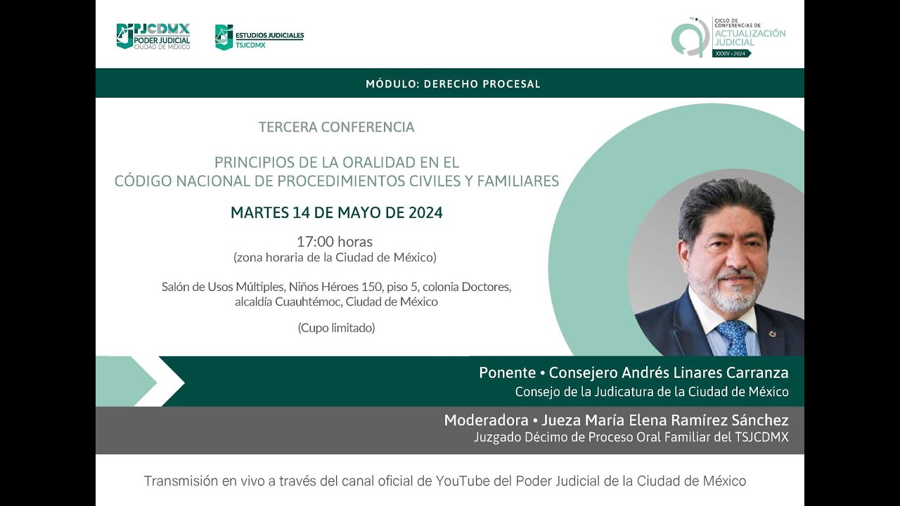 PRINCIPIOS DE LA ORALIDAD EN EL CÓDIGO NACIONAL DE PROCEDIMIENTOS CIVILES Y FAMILIARES