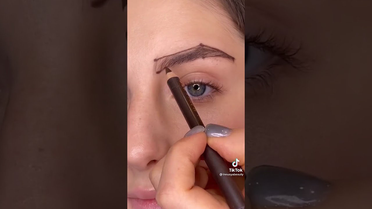 طريقة رسم الحاجب بطريقه سهله للمبتدئين