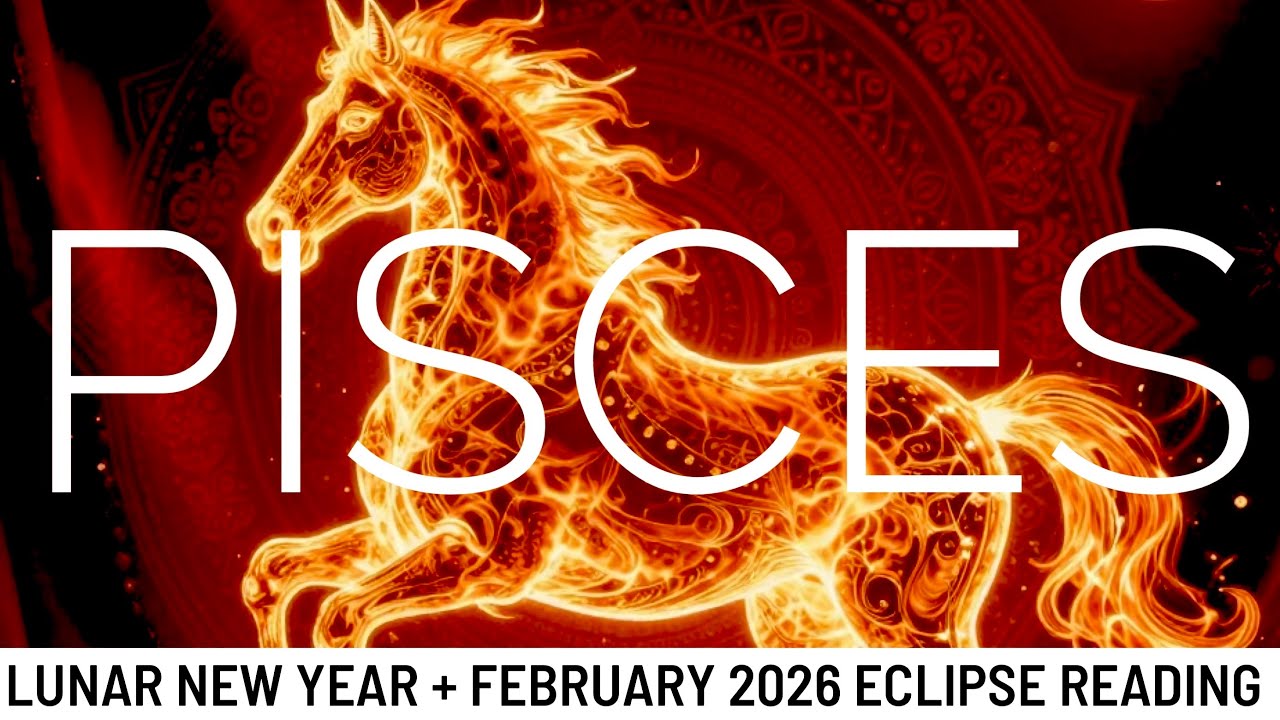 *PISCES* THIS YEAR UNLOCKS EXTREME LUCK FOR YOU!🍀- February Lunar New Year/Eclipse Tarot