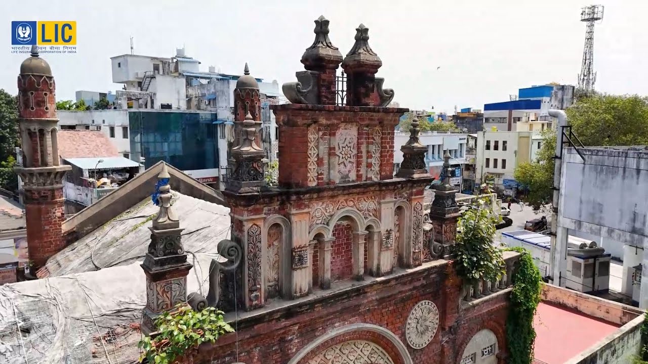 Bharat Insurance Building Restoration, Chennai | Savani Heritage Unite for Preservation