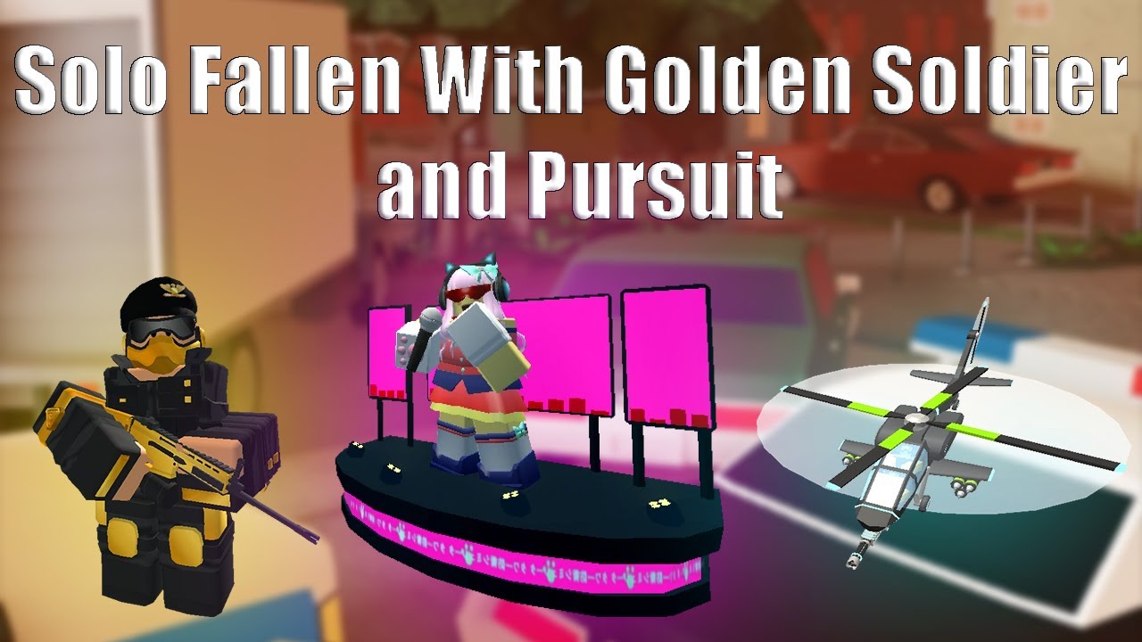 TDS Solo Fallen with BUFFED Golden Soldier and Pursuit