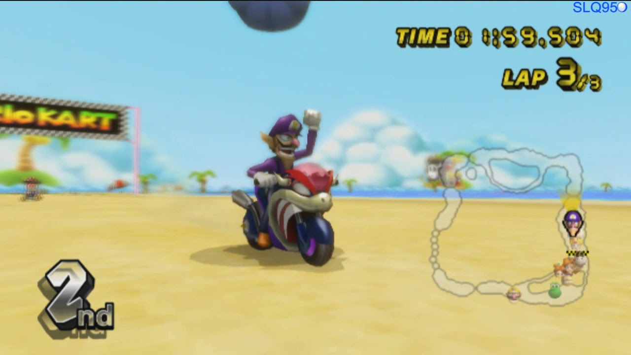 E10 AÑOS LOQUENDO MARIO KART WII 08: WALUIGI, EL PERSONAJE MAS HERMOSO DE LA GALAXIA