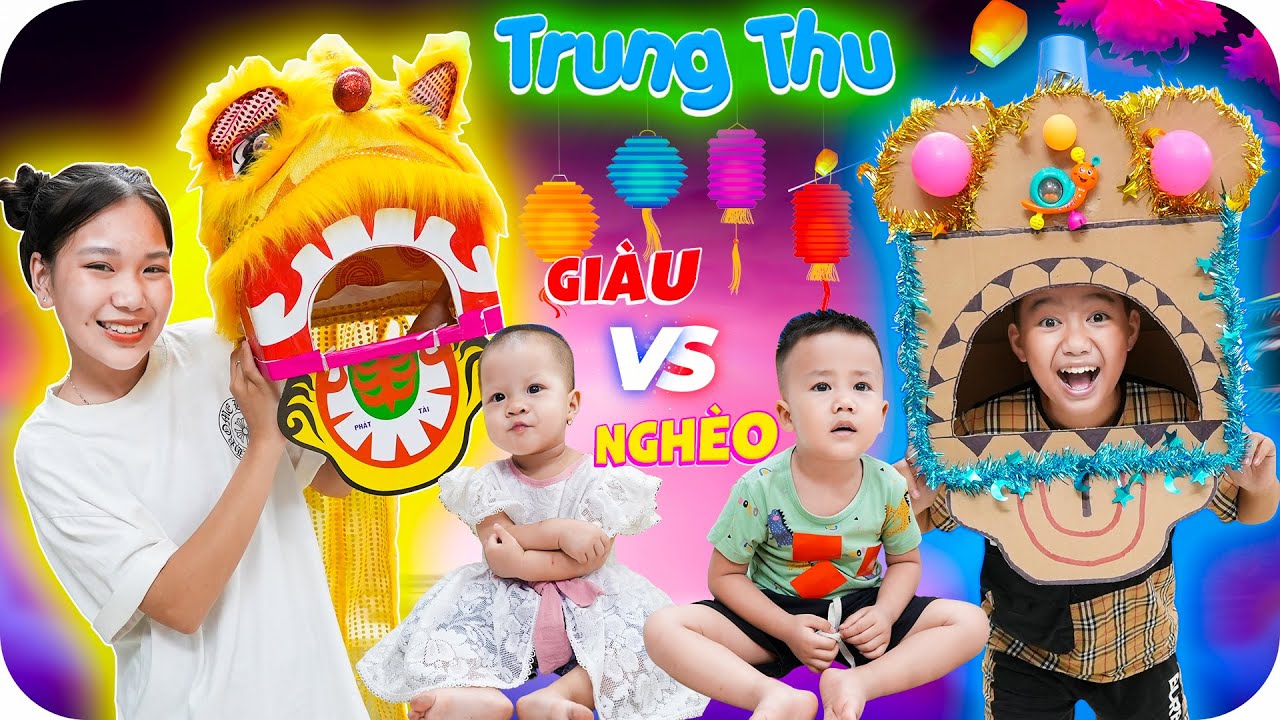 Trung Thu Nhà Giàu Vs Trung Thu Nhà Nghèo ♥ Min Min TV Minh Khoa