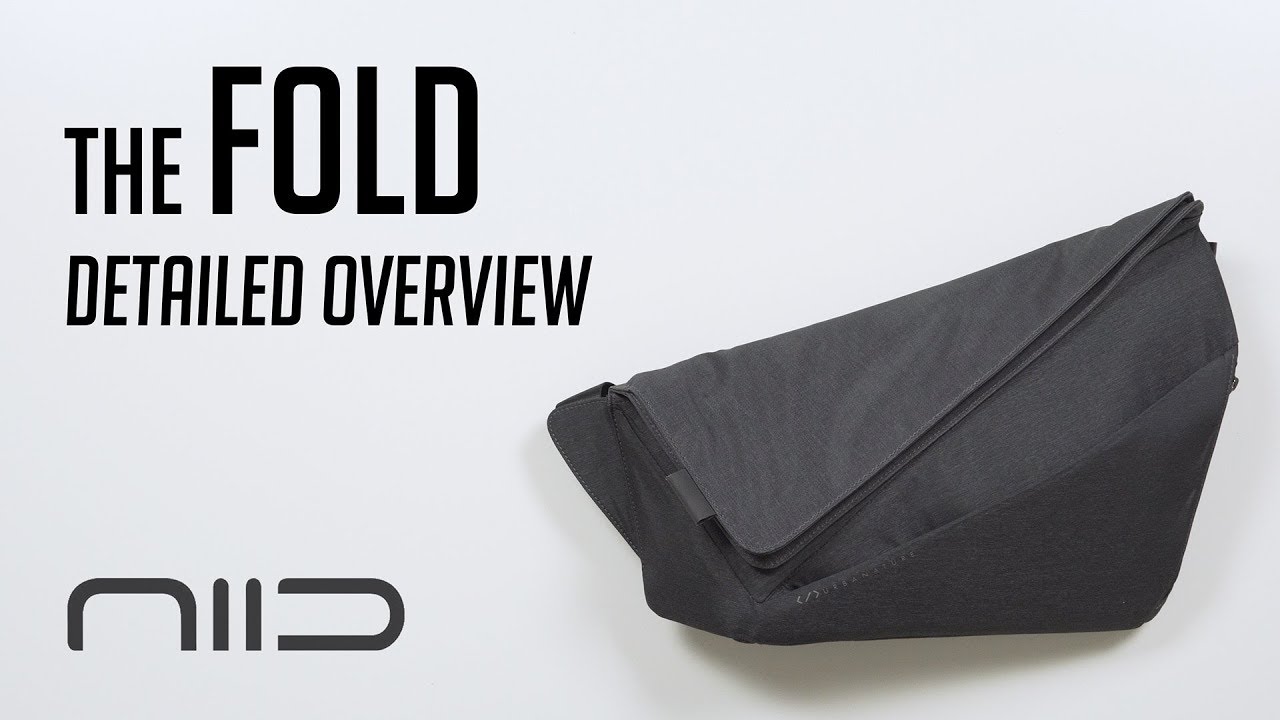 The FOLD - Urbanature Desinger Bags by NIID | Detailed Overview