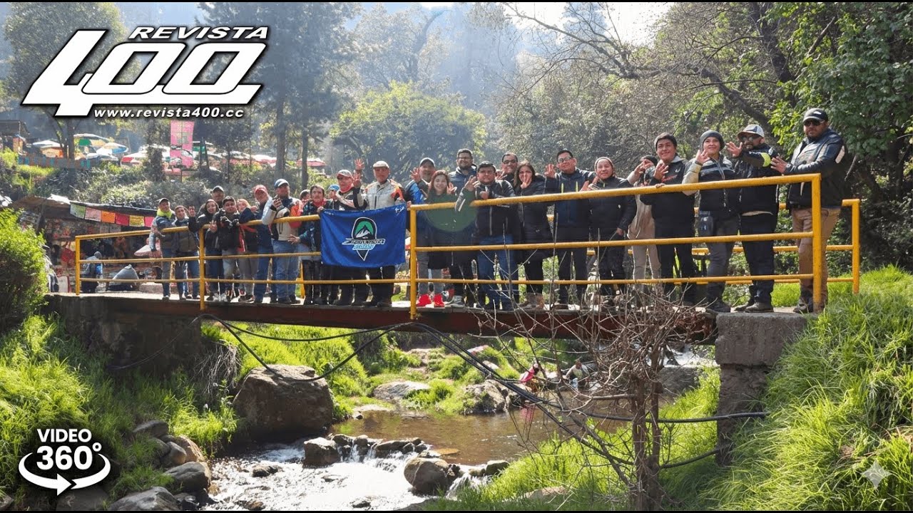 Video 360° Rodada por invitación de Bajaj al Parque Los Dinamos 🌲🏍️ parte 5