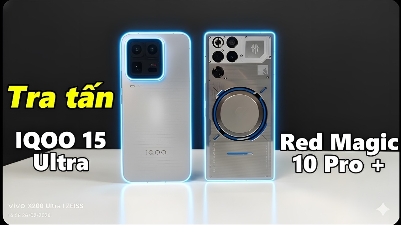 Tra tấn Hiệu Năng IQOO 15 Ultra vs Redmagic 11 Pro Plus - Red quá nhiệt, IQOO Toàn thắng!!