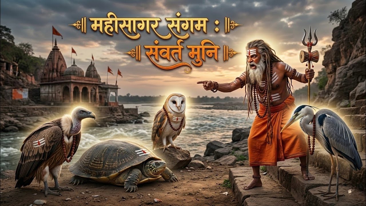 महीसागर संगम महिमा । संवर्त मुनि और नारद जी