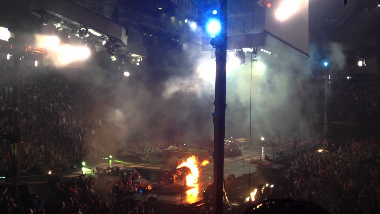 Metallica Concert in Vancouver (2012) - The Accident