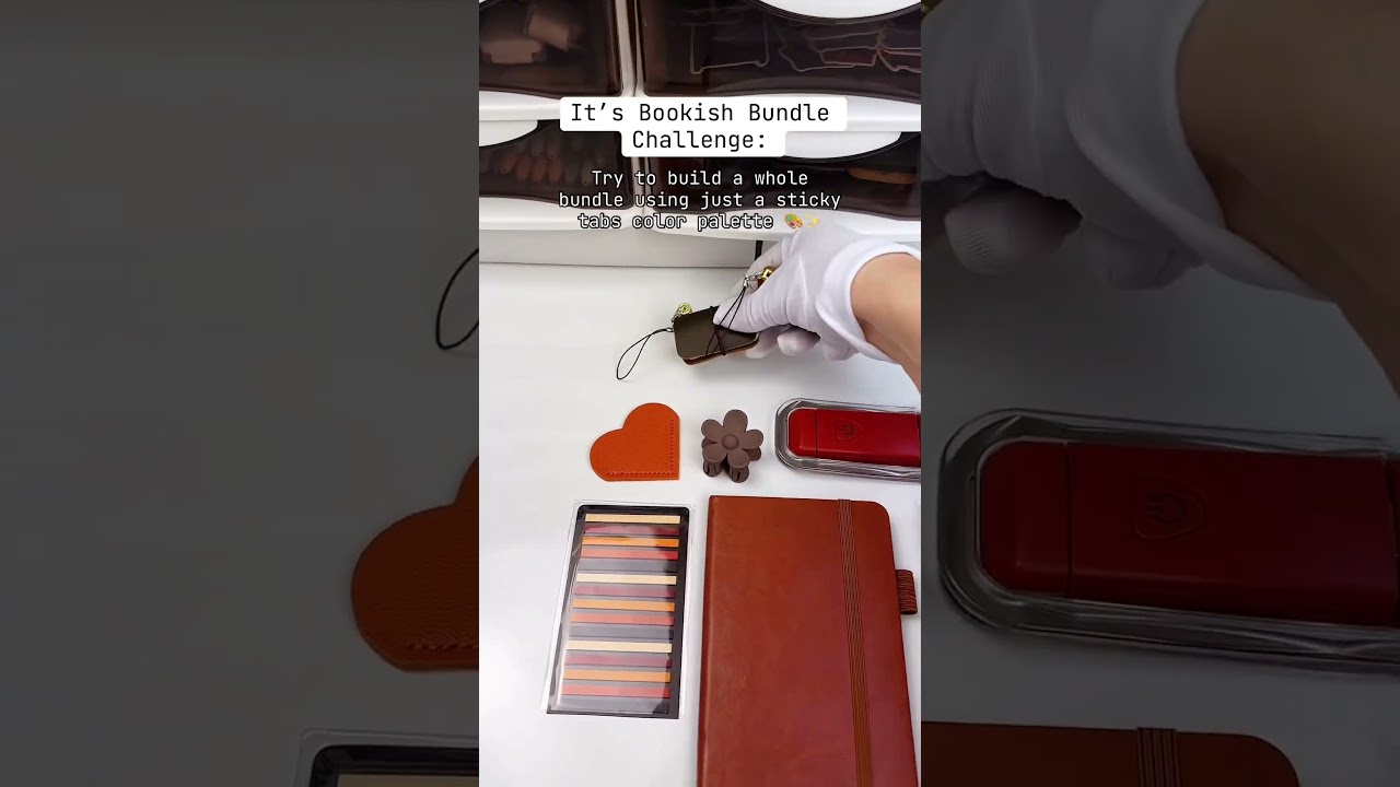 👆🏻🛍️ my shop 🧡 Bookish Bundle Challenge &mdash; Using a Sticky Tabs Color Palette #booktok