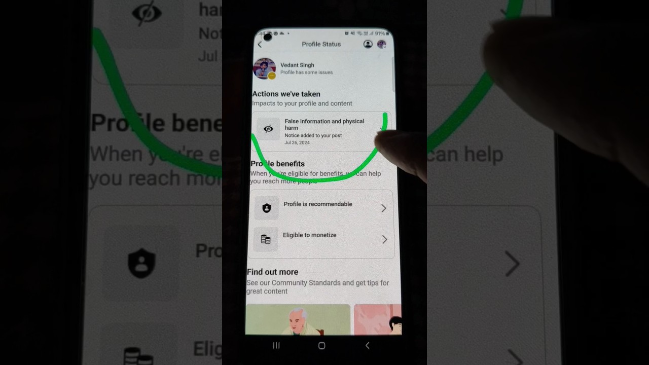 False information in facebook #shorts #trending #falseinfo #viral