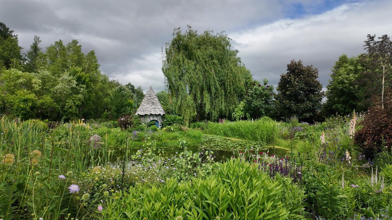 Exploring the English Garden at Ueno Farm in Asahikawa, Hokkaido