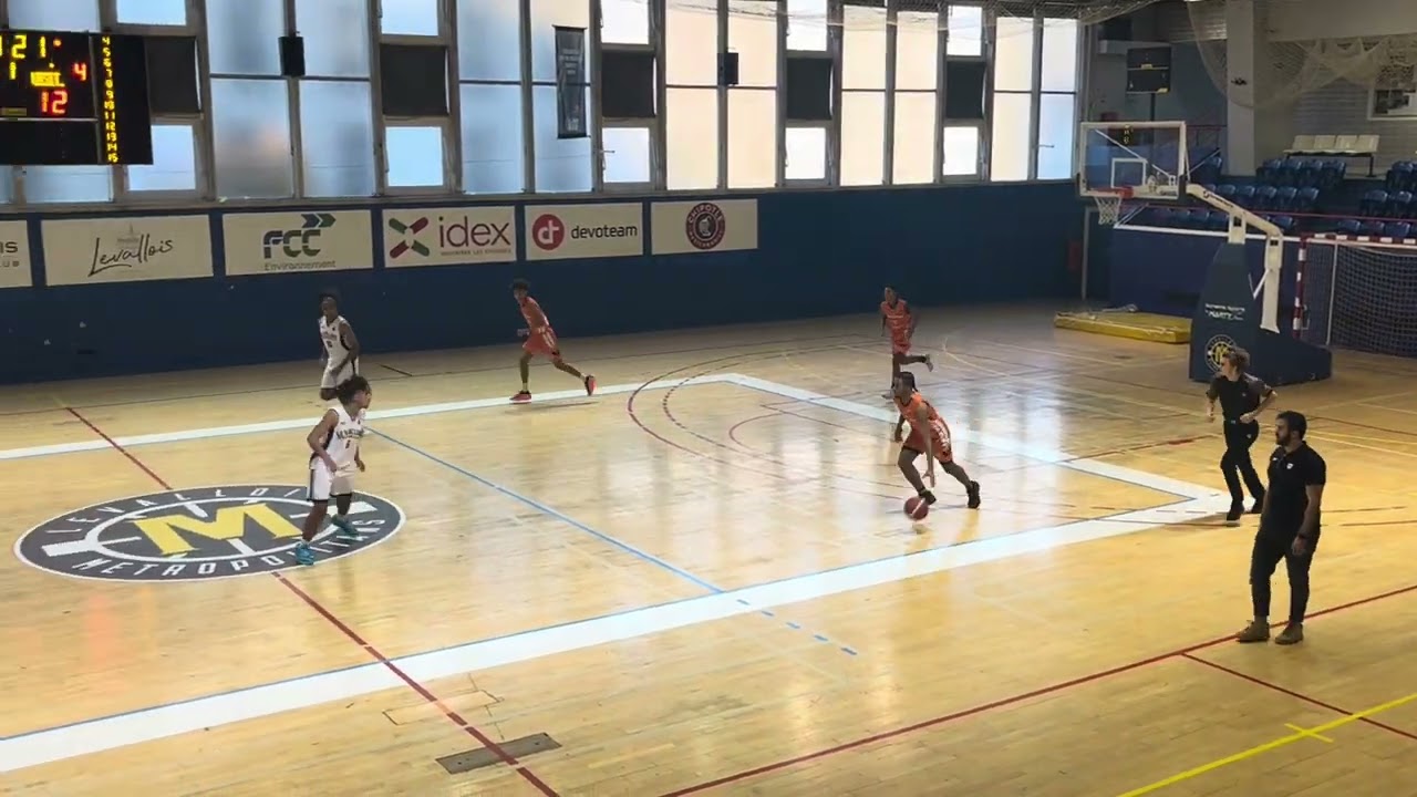 Match Retour Levallois vs ACBB 30 11 2025