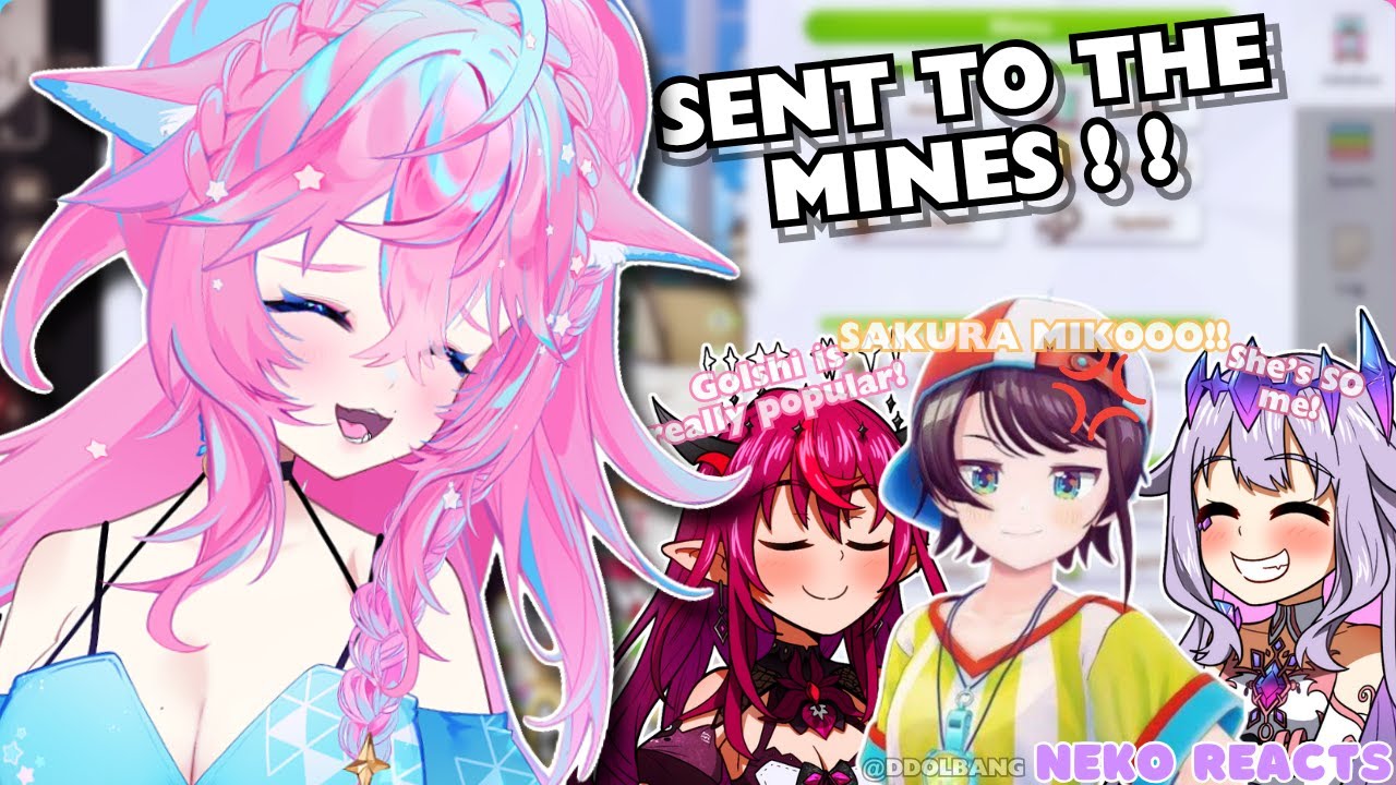 ━☆NEKO REACTS━☆ HOLOGIRLS, HORSES, AND EXPLOSIONS ! ! [ HOLOLIVE ]