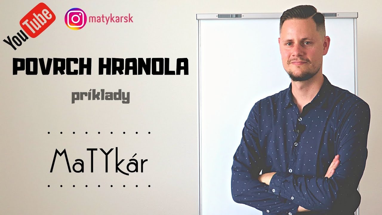POVRCH HRANOLA - príklady