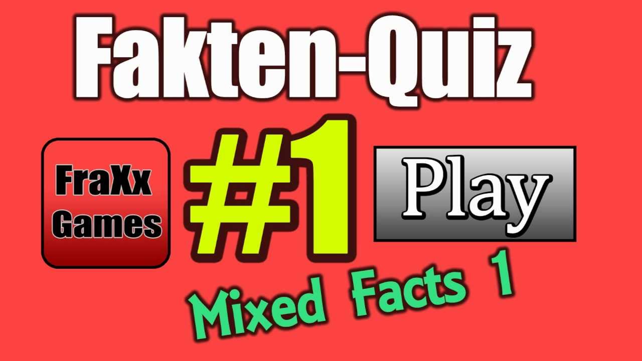 Am Kugelschreiber erstickt? | Interaktiv YouTube | Fakten-Quiz | Runde 1 | Mainvideo | Quiz 1 [HD]