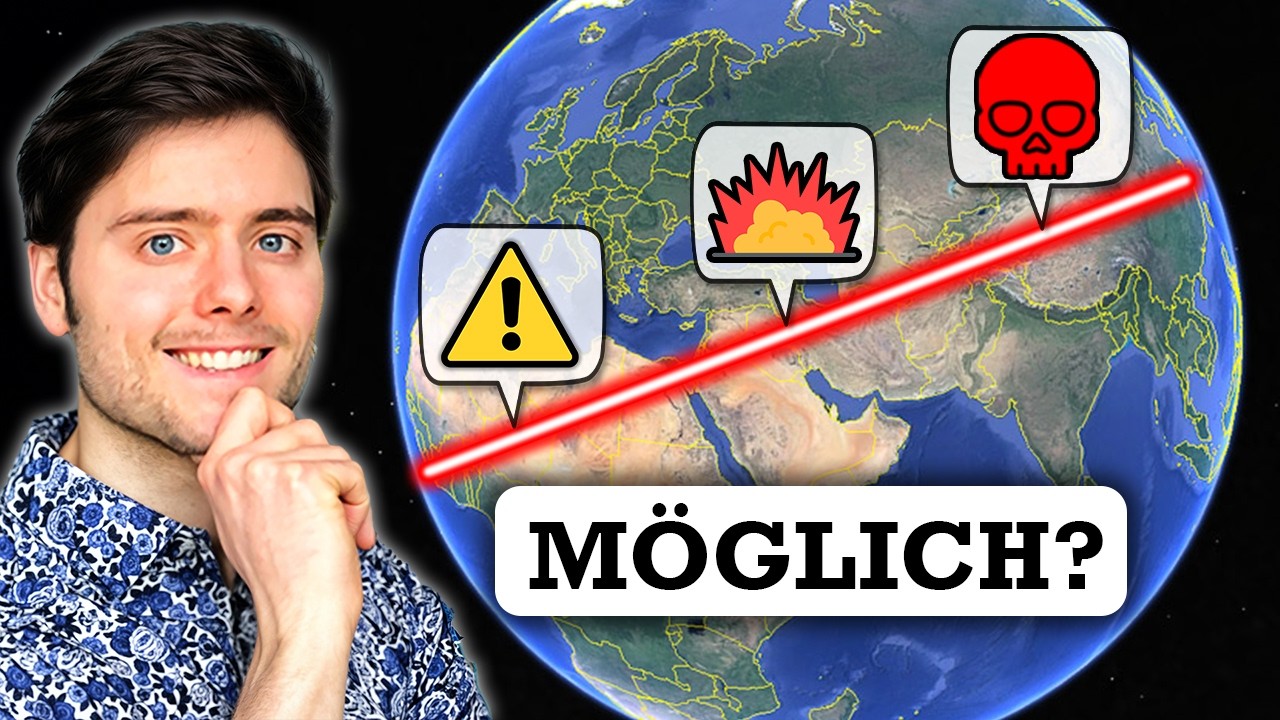 K&ouml;nntest DU die l&auml;ngste exakt GERADE Strecke der Welt &uuml;berleben?