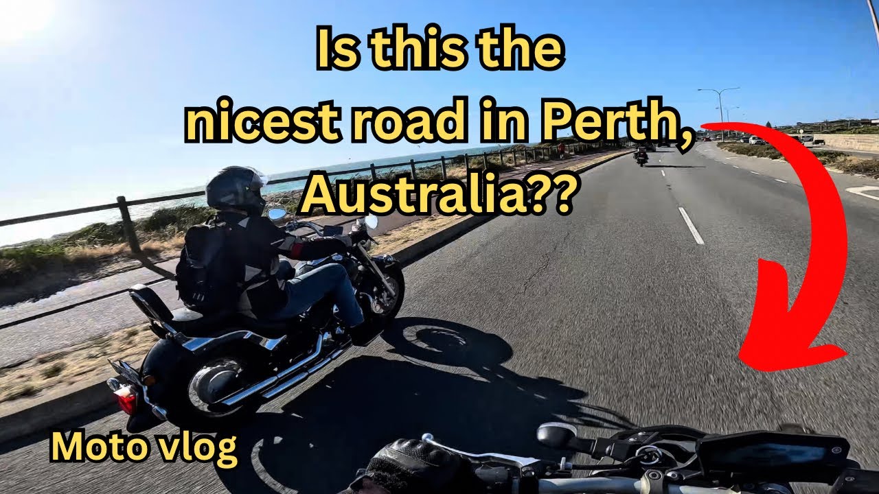 Perth Coastal Ride | Naked Bike Moto Vlog