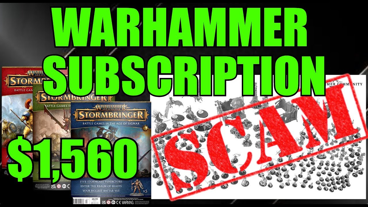 Подписка на Games Workshop USA уже доступна... Warhammer DEAL или позорная свалка лута? Stormbringer