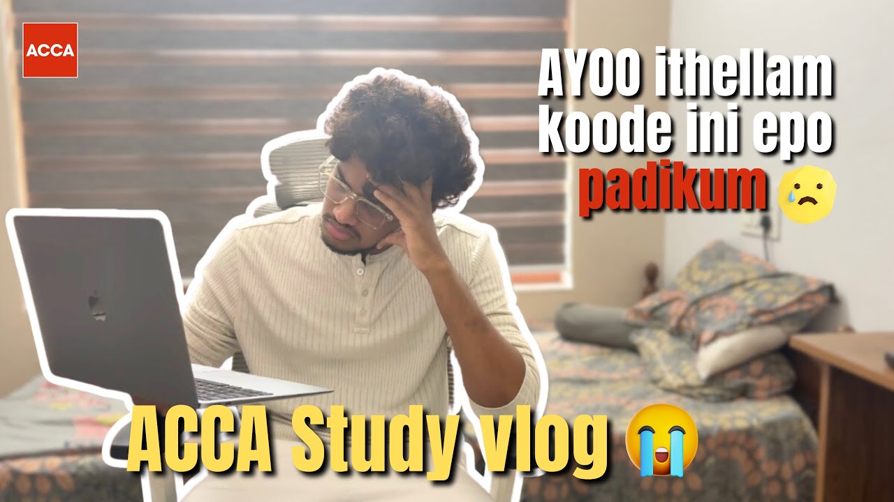 Realistic ACCA Study Vlog🙇🏼 | Preparing for My SBL Exam 📚 #szdh #fypage 