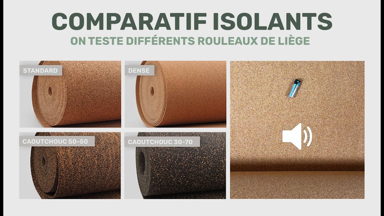 Quelle sous-couche en liège choisir ? + Test comparatif bruits d'impact | Alsabrico