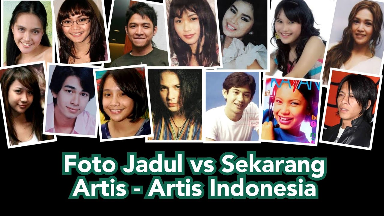 Foto Jadul Artis Saat Mereka Baru Merintis Karir vs Foto Sekarang. Ada Yang Beda Banget !