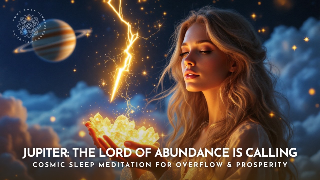 🪐 Jupiter: Lord of Abundance 👑 Meditation To Sleep Into Prosperity ✨