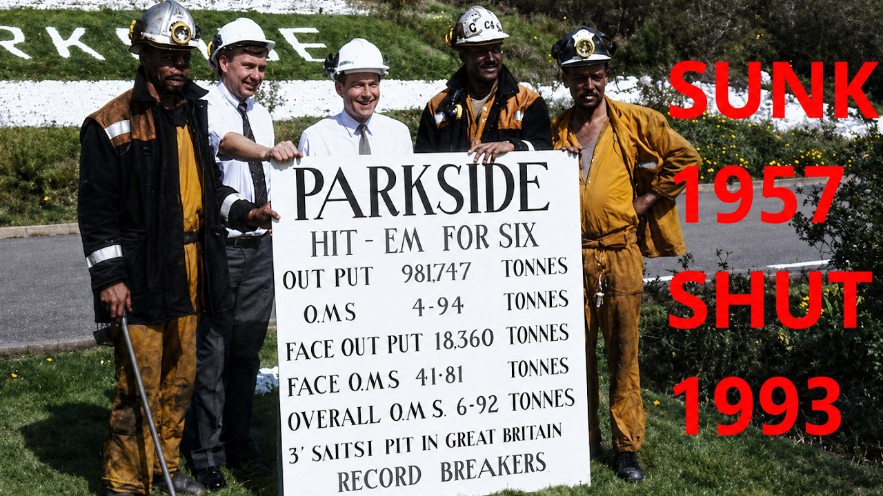 Parkside Colliery Remembered,The Last Deep Coal Mine In The Lancashire Coalfield.