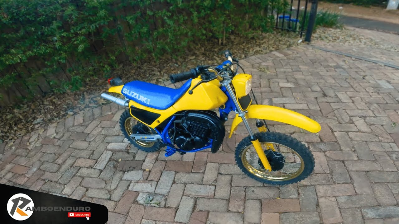 1988 Suzuki DS80 First Ride After Complete Rebuild