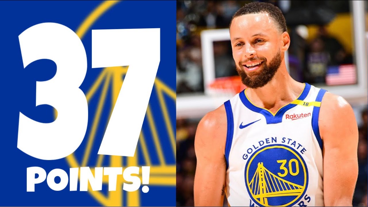 Stephen Curry Full Highlights vs Lakers (04.03.25) - 37 Pts, 6 Asts 4 Threes! 2160p60