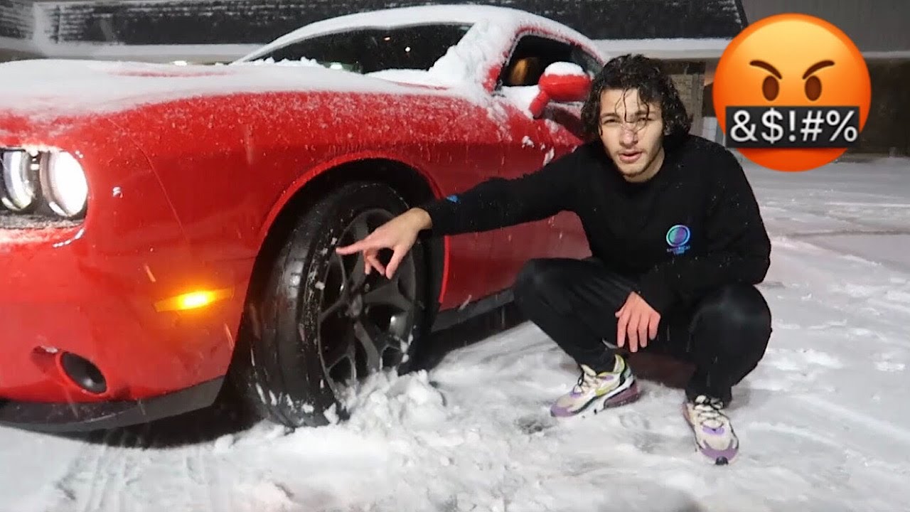 عاصفة ثلجية مرعبة😨 و الوحش الامريكي غرس في الثلوج ❄️. شوفوا شصار لا يفوتكم.