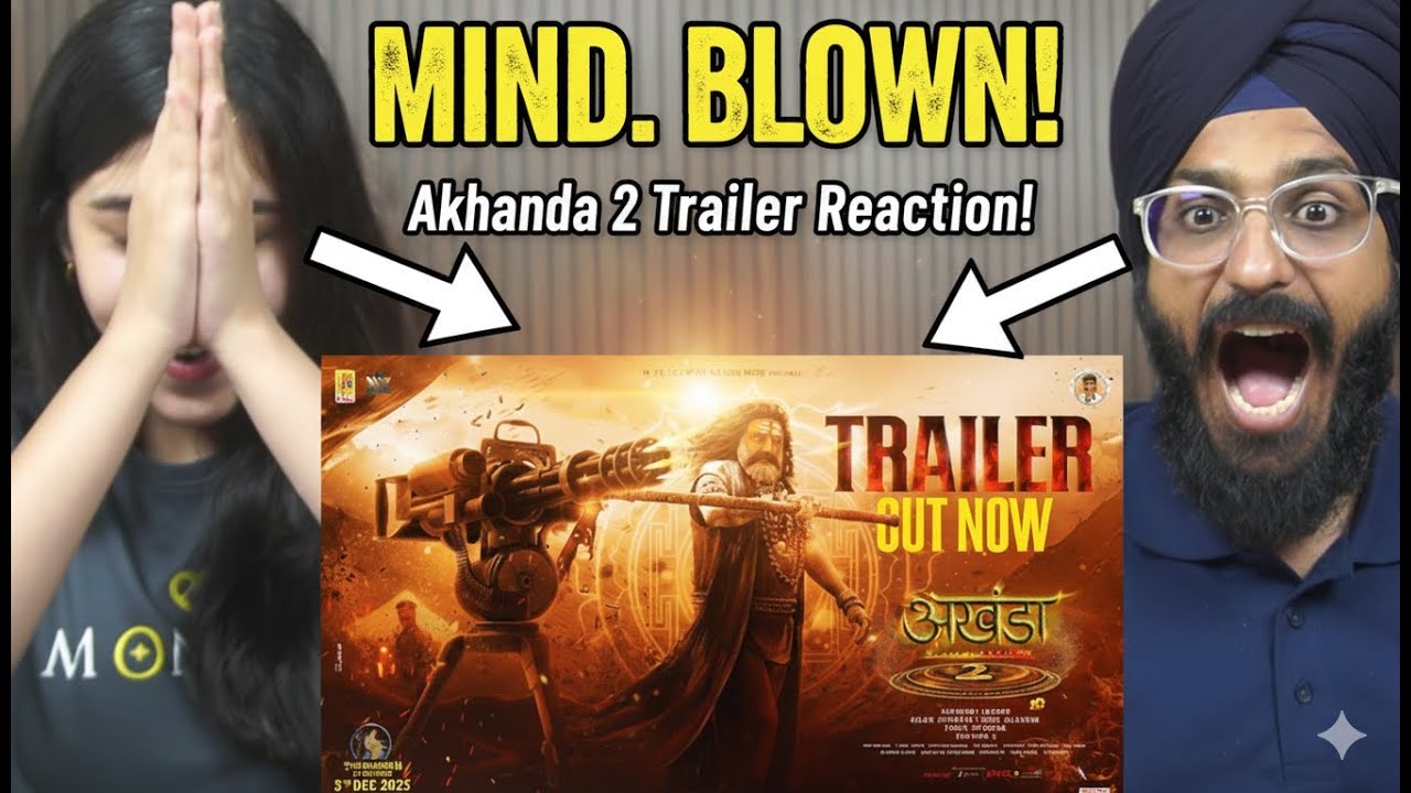Akhanda 2 Thaandavam  Trailer Reaction | Nandamuri BalaKrishna | Boyapati Sreenu | Thaman S