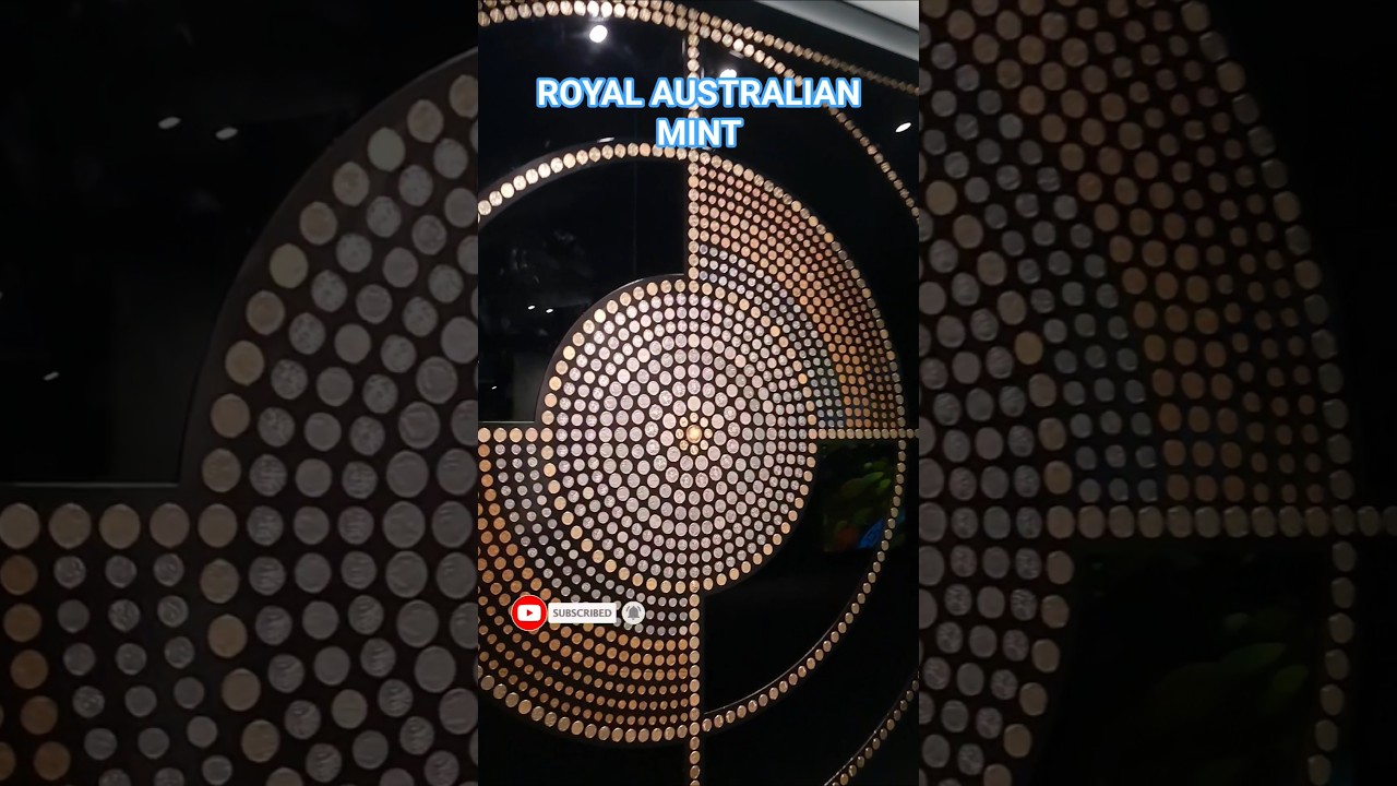 Wow! 😯🪙 Inside the Royal Australian Mint Canberra So Many Coins 