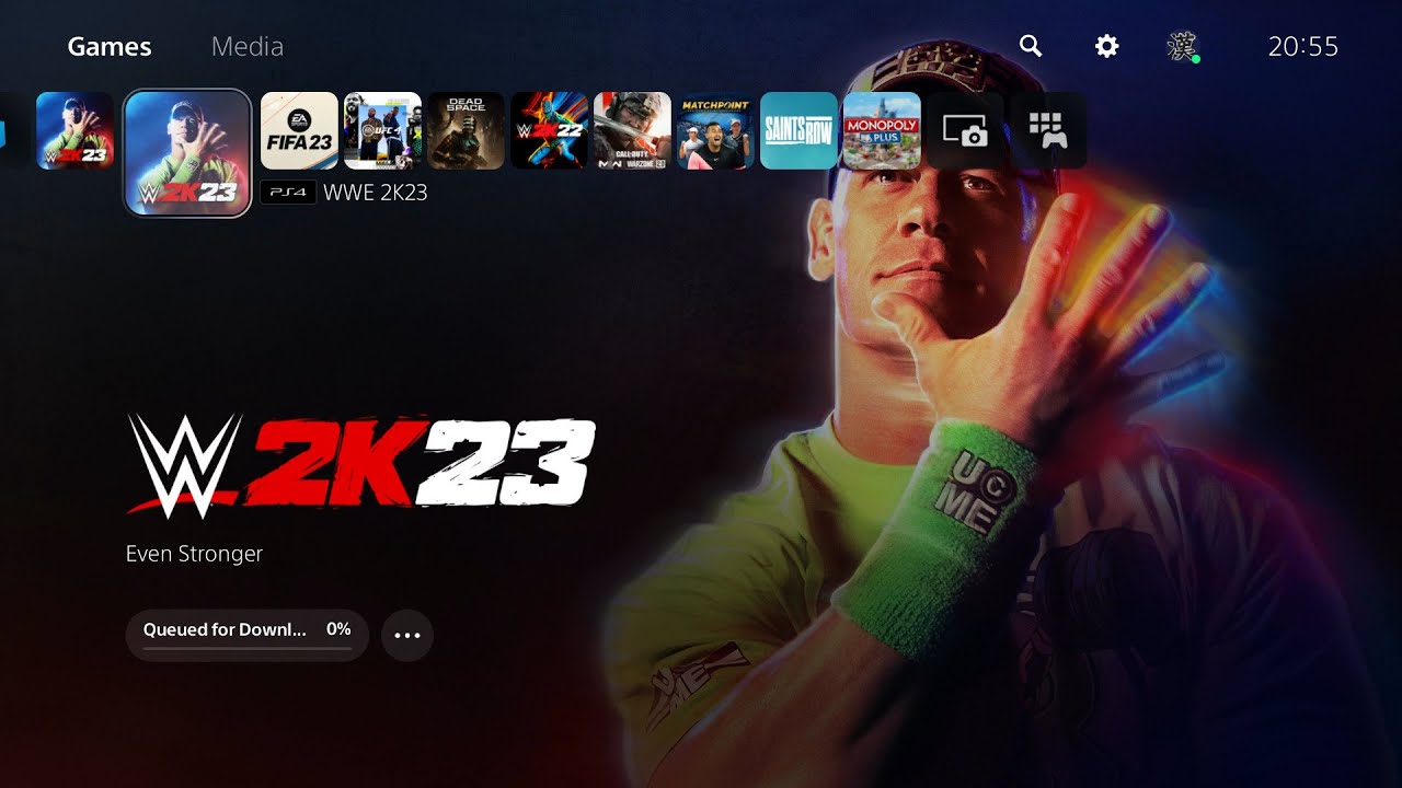 WWE 2K23 - Start UP Screen + FULL Menu Walkthrough - PS5