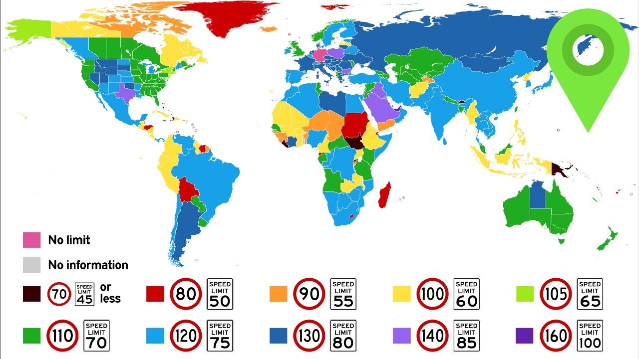 Some Countries DON'T Have Speed Limits (Or Motorways!)